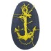 Нарукавный знак рядового и сержантского состава морской пехоты ВМФ СССР, обр.1943 г.